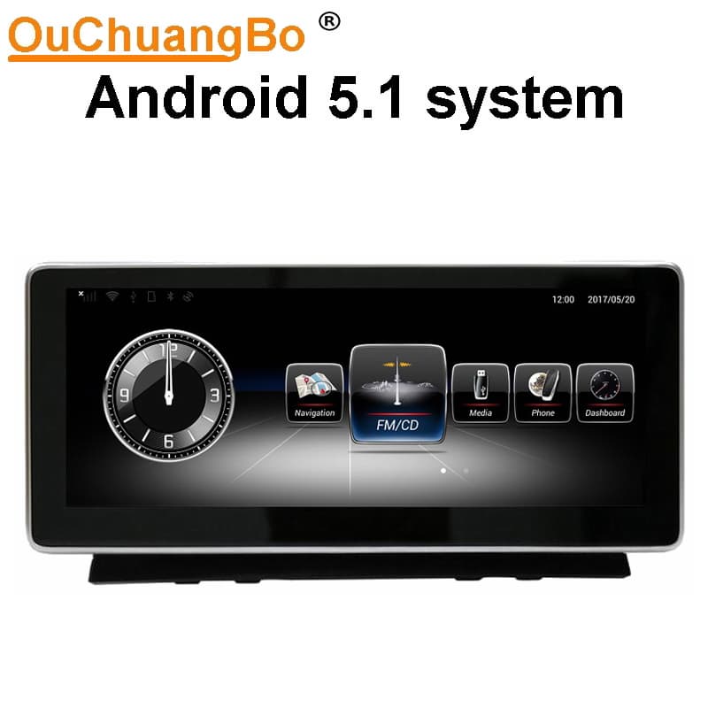 Ouchuangbo car audio gps for Benz C w204 android 10_25 inch